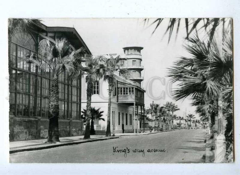 191927 USA Fl Palm Beach Kings way avenue Vintage postcard