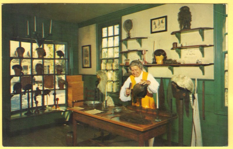 WIGMAKER'S SHOP, WILLIAMSBURG, VIRGINIA SEE SCAN  16