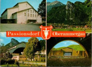 Germany Oberammergau Pasionsdorf Multi View 1970