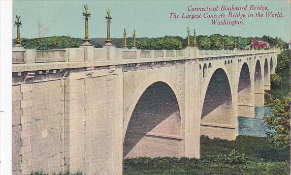 Connecticut Boulevard Bridge Washington D C Largest Concrete Bridge In The World