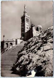 Postcard - Basilica Notre-Dame de la Garde - Marseille, France