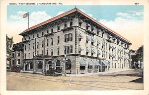 Hotel Washington Chambersburg, Pennsylvania PA  