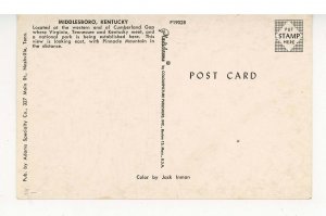 KY - Middlesboro. Main Street looking East ca 1953