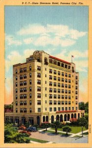 Florida Panama City Dixie Sherman Hotel Curteich