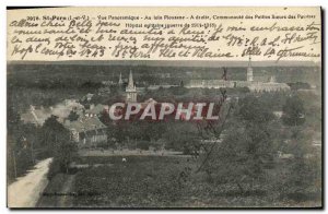 Old Postcard Saint Pern Panoramic Far Right Plouasne Community of Little Sist...