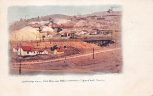 INDEPENDENCE GOLD MINE & BATTLE MOUNTAIN CRIPPLE CREEK COLORADO POSTCARD (1905)