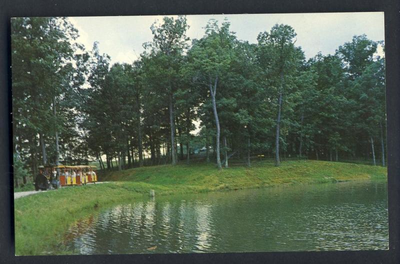 Santa Claus Land, Indiana/IN Postcard, Pioneer Train