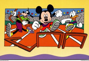 Disney Mickey Mouse Donald Duck & Pluto Jumping Hurdles