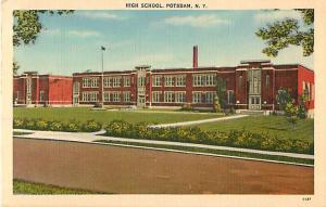 High School Potsdam New York Linen NY