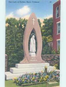 Linen MONUMENT SCENE Barre Vermont VT AE7574