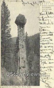 Sheep Eatfrs Monument - Thunder Mountain, Idaho ID