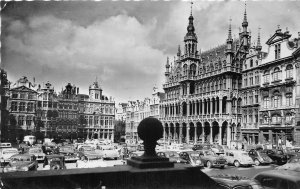 Lot 30 belgium bruxelles brussels corner of the grand palace real photo car