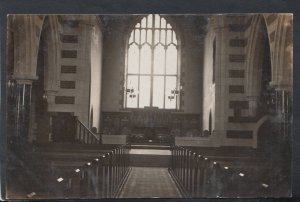 Unknown Location Postcard - RP Interior of an Unlocated Church   RS14588