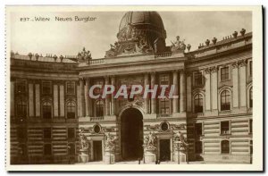 Old Postcard Wien Neues Burgtor