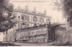 MONTREUIL SUR MER, Pas De Calais, France, 1900-1910s; Parvis Saint-Firmin