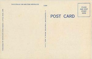 Linen Card of Baptist State Hospital Little Rock Arkansas AR