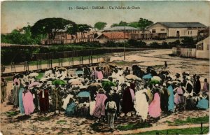 CPA AK DAKAR - Un Palabre de Chefs SÉNÉGAL (778636)