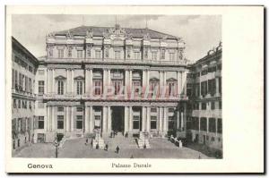 Old Postcard Genova Palazzo Ducale