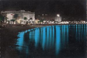 BF24390 cannes la croisette la nuit  france  front/back image