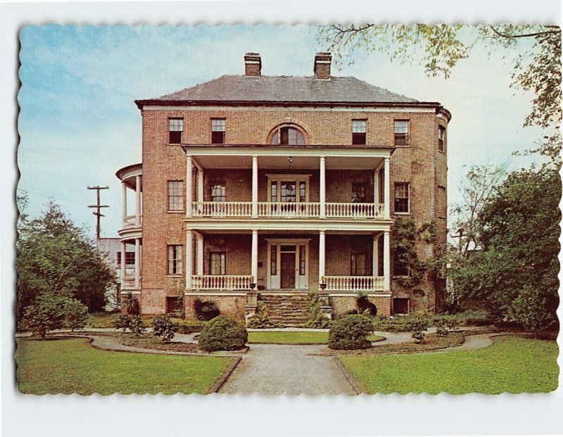 Postcard Joseph Manigault House, Charleston, South Carolina