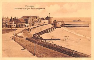 Boulevard De Ruyter me Gevangentoren Vlissingen Holland Unused 