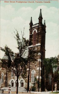 Bloom Street Presbyterian Church Toronto Ontario ON c1910 Duplex Postcard H13