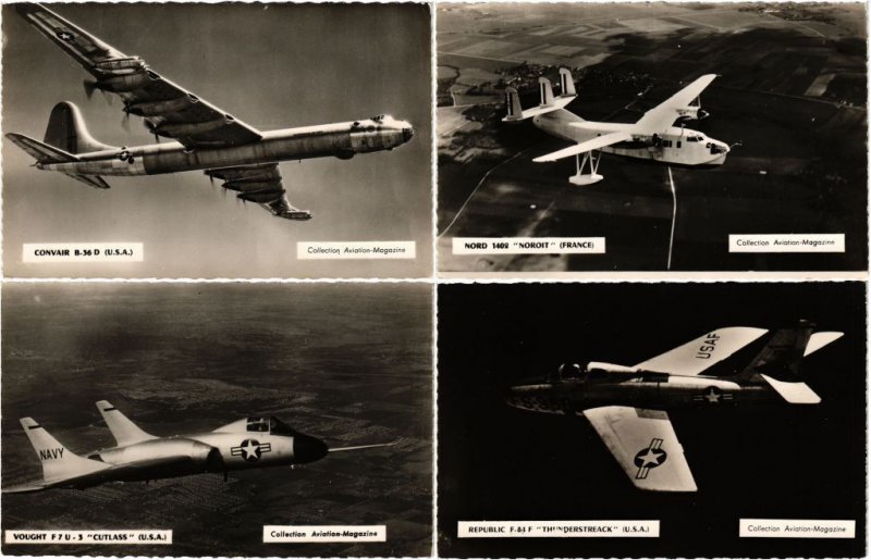 AIRCRAFT AVIATION 144 Postcards Mostly pre-1960 inc. Navy (L4326)