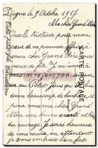 Postcard Old Place Gassendi Digne