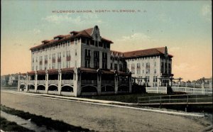 North Wildwood NJ Wildwood Manor c1910 Vintage Postcard