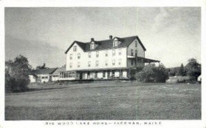 Big Wood Lake Home in Jackman, Maine