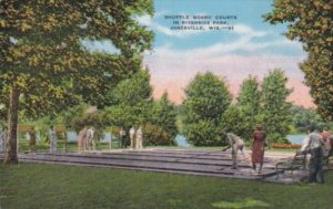 Wisconsin Janesville Shuffleboard Courts In Riverside Park