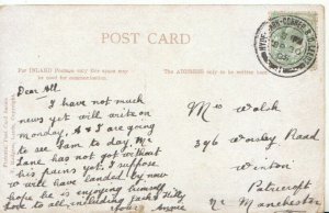 Genealogy Postcard - Walsh - Winton - Patricroft - Near Manchester - Ref 5573A