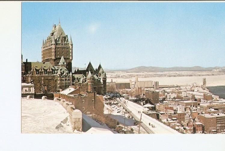 Postal 020863 : Winter time in Quebec - Canada