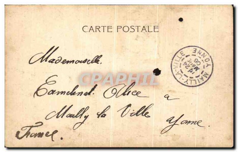 Old Postcard A Bedouin Tunisia with a child