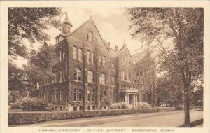 Indiana Greencastle Minshall Laboratory De Pauw University Albertype