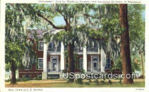 Home of Winthrop Sergeant - Misc, Mississippi MS  