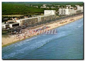 Modern Postcard Saint Jean de Monts Beach and Esplanade Sea