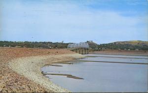 Missouri River Bridge Chamberlain South Dakota c1962 Vintage Postcard