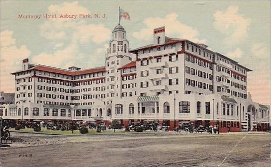 New Jersey Asbury Park Monterey Hotel 1918