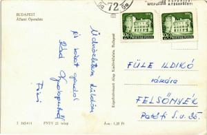 CPA Budapest- Opera HUNGARY (835672)