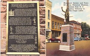 Monument Square & Town of Erwin Historical Museum Painted Post, New York