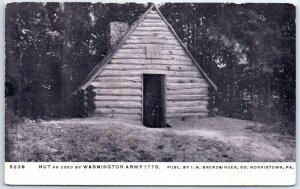 M-109643 Hut as used by Washington Army 1776