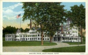Mansion House - South Poland, Maine ME Postcard