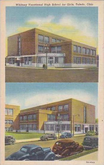 Ohio Toledo Whitney Vocational High School For Girls Albertype