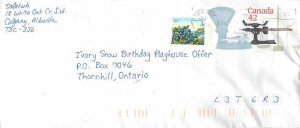 Entier Postal Stationery Canada Post Balance Dayton