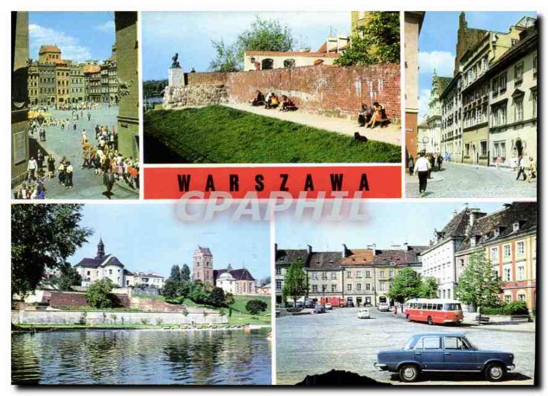 Postcard Modern Warszawa