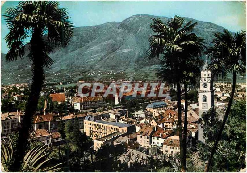 Modern Postcard Merano panorama