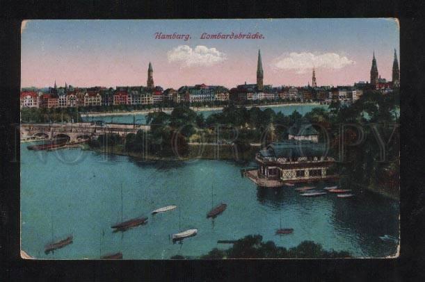 059151 GERMANY Hamburg Lombardsbrucke  Vintage PC