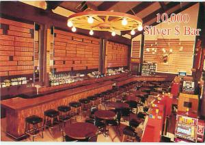 Montana Lincolns 10000 Silver Dollar Bar Hotel Restaurant Insid Postcard  # 7409