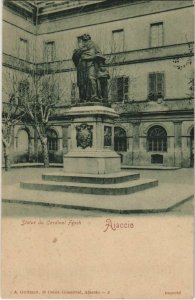 CPA Ajaccio Statue du Cardinal Fesch CORSICA (1077852)